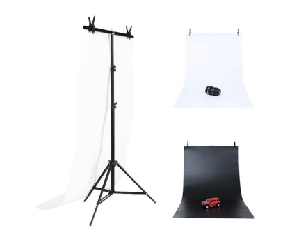 Akcesoria Foto Puluz Statyw do mocowania tła fotograficznego  70x200cm + tła foto